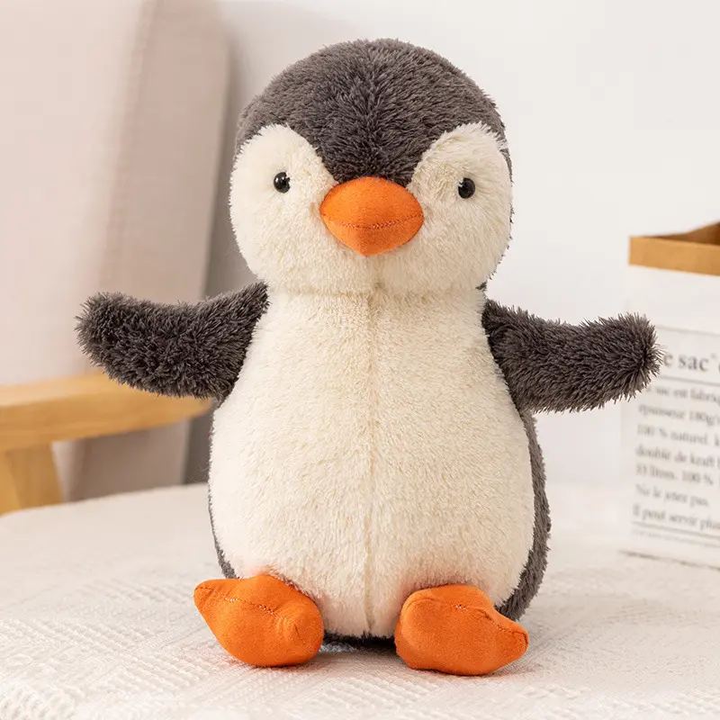 15Cm Cute Peanut Penguin Kawaii Cartoon Plush Toy, for Children'S Childhood Companion Gifts, Birthday Gifts