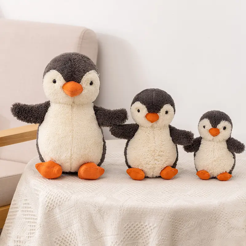 15Cm Cute Peanut Penguin Kawaii Cartoon Plush Toy, for Children'S Childhood Companion Gifts, Birthday Gifts