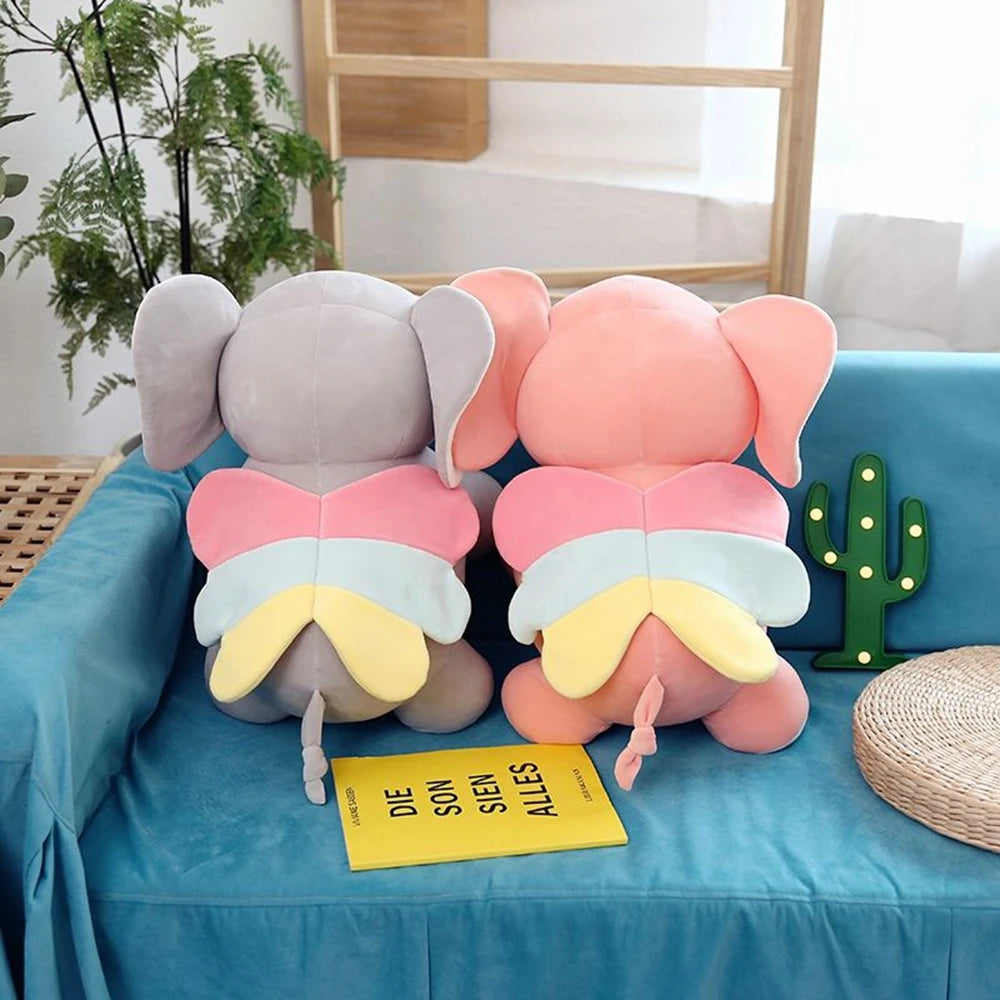 22CM Wings Elephant Plush Toy New Cute Toy Doll Birthday Colorful Wings to Send Children'S Birthday Gifts Anime Characters