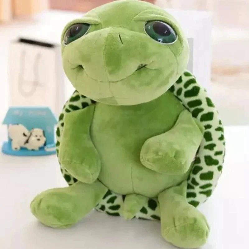 Turtle Doll Throw Pillow Give Girls Gift Tanabata New Cute Cartoon Turtle Plush Toy Big Eye Turtle Plush Toy Children Toy Gift