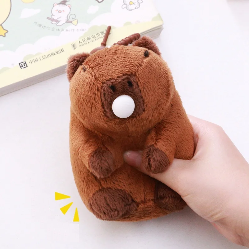 Capybara Plush Slap Bracelet – Fun & Versatile Wraparound Toy for Kids