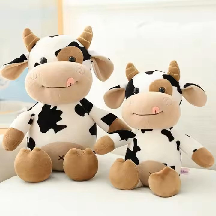 Cute Cow Plush Toy Rag Doll – Soft Pillow Plushie