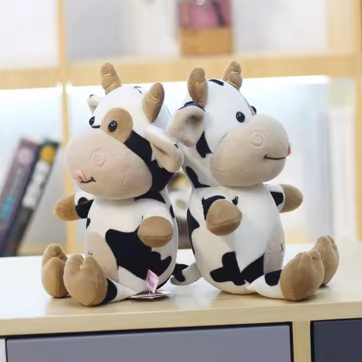 Cute Cow Plush Toy Rag Doll – Soft Pillow Plushie