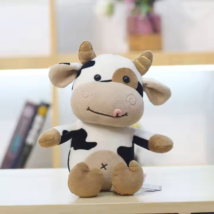 Cute Cow Plush Toy Rag Doll – Soft Pillow Plushie