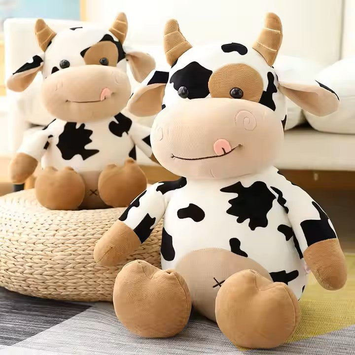 Cute Cow Plush Toy Rag Doll – Soft Pillow Plushie