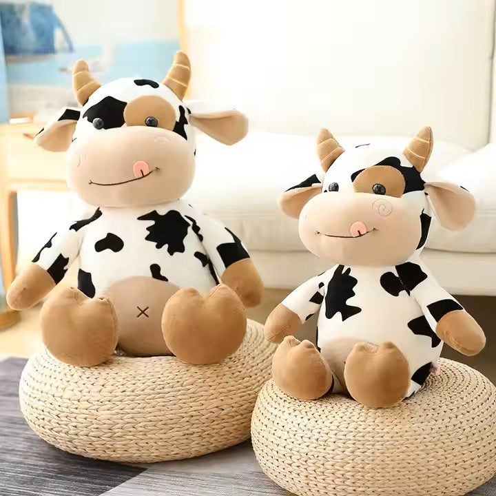 Cute Cow Plush Toy Rag Doll – Soft Pillow Plushie