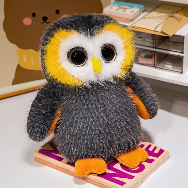 20/33CM Kawaii Funny Owl Cute Soft Stuffed Animal Soft Plush Toy the for You Boys and Girls Perfect Birthday Holiday Gift