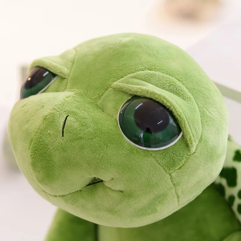 Turtle Doll Throw Pillow Give Girls Gift Tanabata New Cute Cartoon Turtle Plush Toy Big Eye Turtle Plush Toy Children Toy Gift