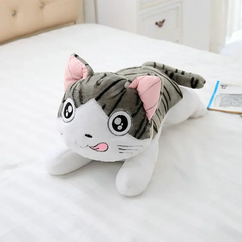 20Cm 5 Styles Cute Cat Plush Toys Doll Soft Animal Cheese Cat Stuffed Toys Dolls Pillow for Boys Girl Gifts